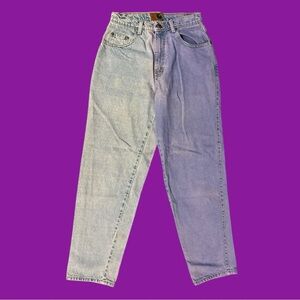 90s Reworked “Intro Jeans” Two-Tone Denim